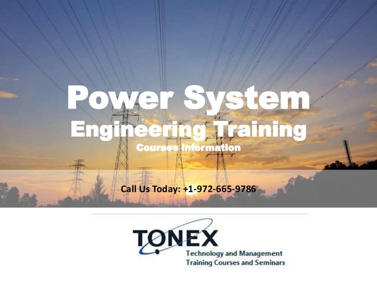 Power System Engineering Training Courses