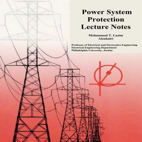 Power system protection_lecture_notes