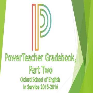 Power teacher training | PPTX