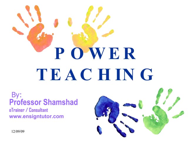 Power Teaching