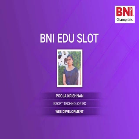 Power team BNI Edu Slot