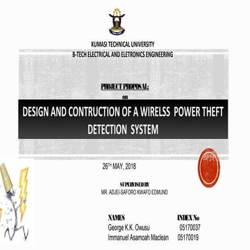 WIRELESS Power theft DETECTION 