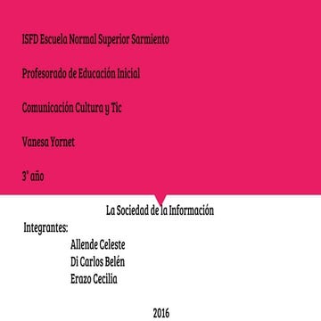 Trabajo en power point sobre las tic | PPTX
