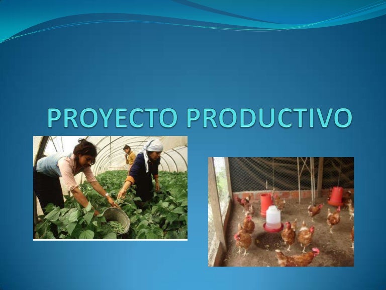 Que Es Un Proyecto Productivo Pecuario Image to u