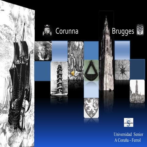 Maritime Trade Routes between A Coruña and Flanders