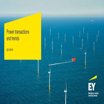 Power transactions and trends Q2 2019