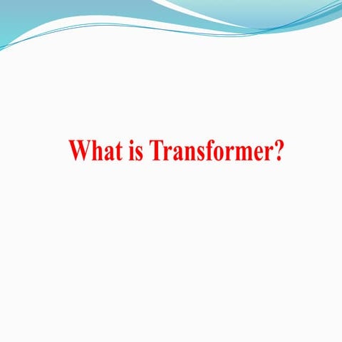 Presentation on Power Transfomer Construction