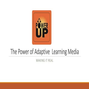 Power up learning