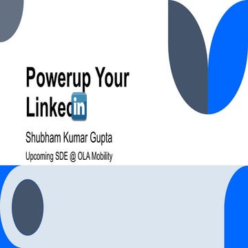 Powerup your linked in