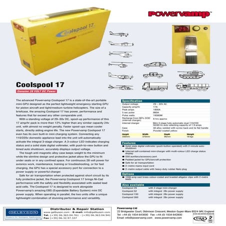 Powervamp coolspool 17