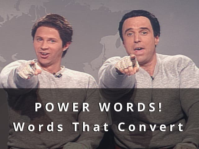Power Words - 189 Words That Convert