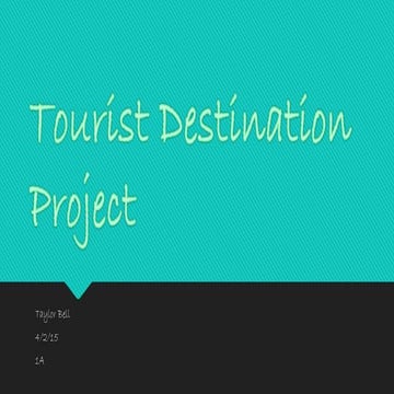 Powperpoint project presentation