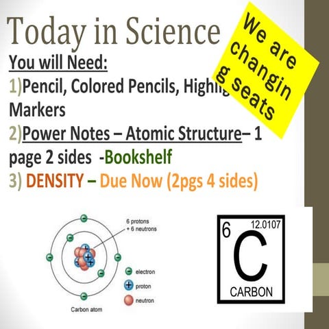Power Notes Atomic Structure 2013 | PPT