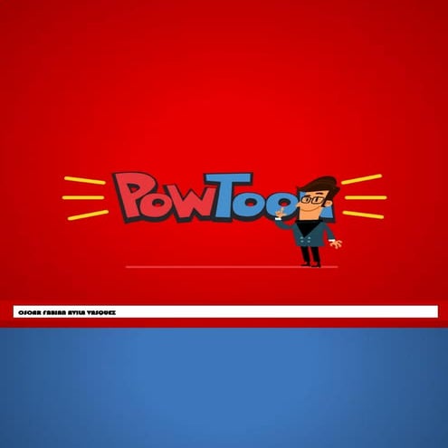 COMO USAR POWTOON