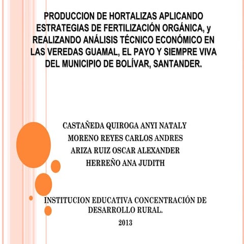 Poyecto final de hortalizas