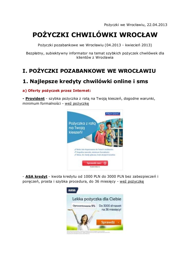 pozyczki