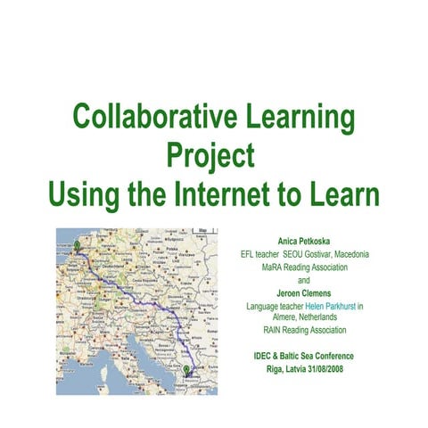 Using Internet to Learn