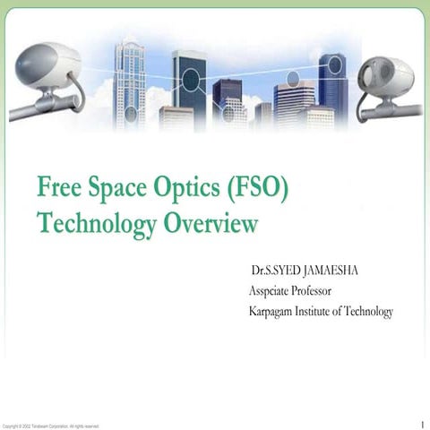 Free Space Optics