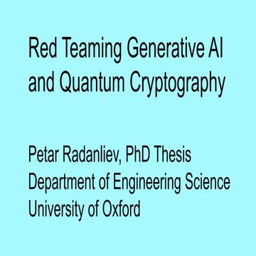Petar Radanliev, PhD Thesis