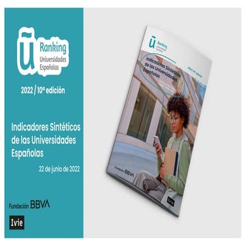 Presentación U-Ranking 2022