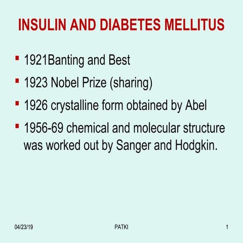Pp insulin