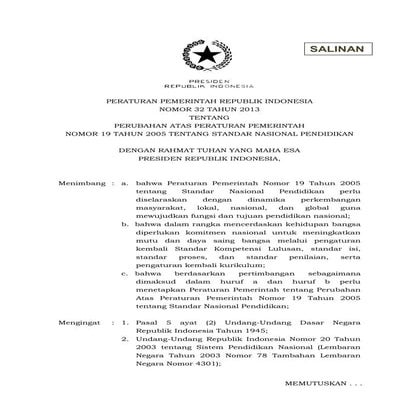 Pp no-32-tahun-2013-tentang-perubahan-snp