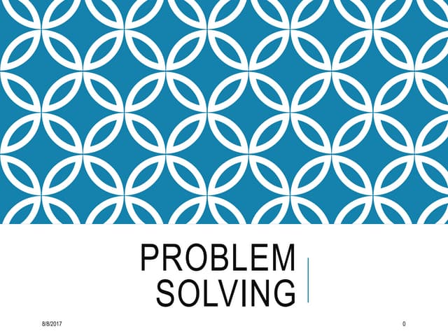 Problem Solving | PPT