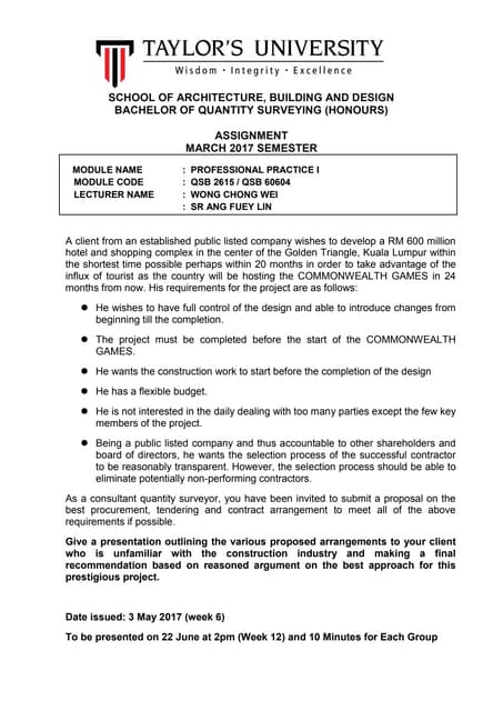 two stage tendering advantages and disadvantages