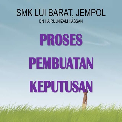  BAB 4 Pembuatan Keputusan