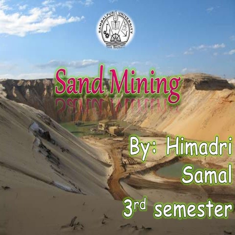 Sand Minning