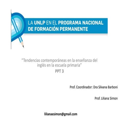 Learning Technologies in the Primary School PPT 3