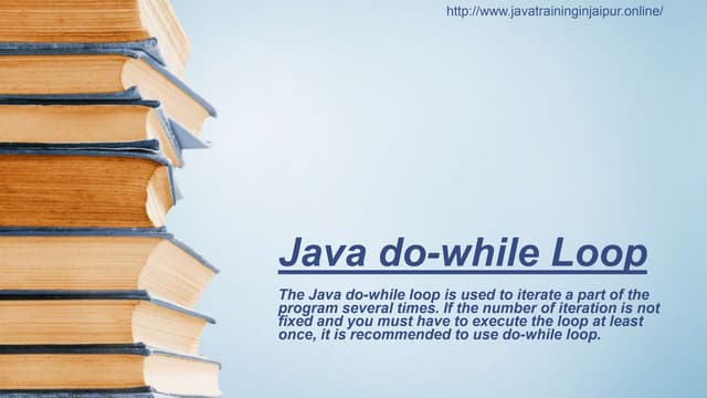 Java do-while Loop