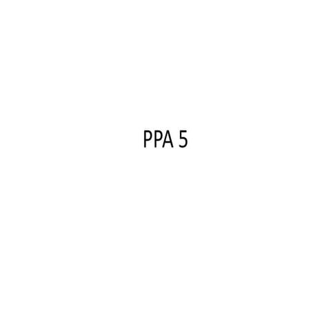 Ppa 5