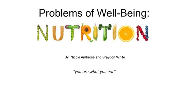 NUTRITION