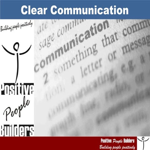 Ppb    clear communication day 2
