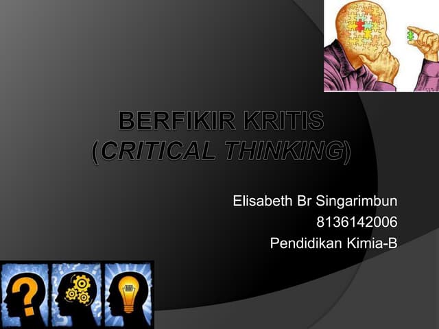 Pp berpikir kritis