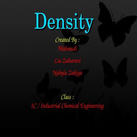 Density