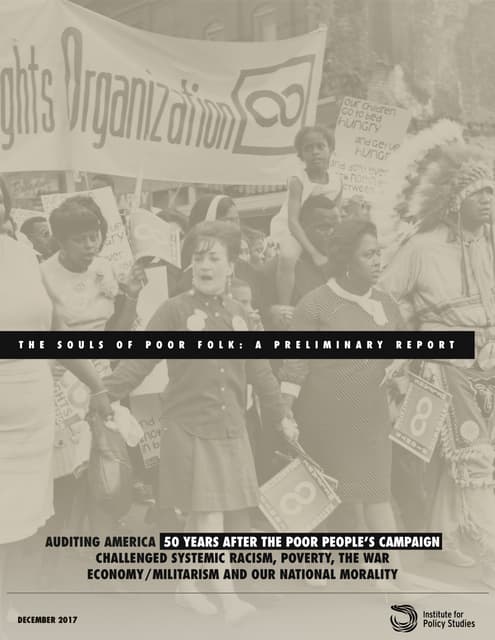 The Souls of Poor Folk: Auditing America 50 Years After the Poor People’s Cam...