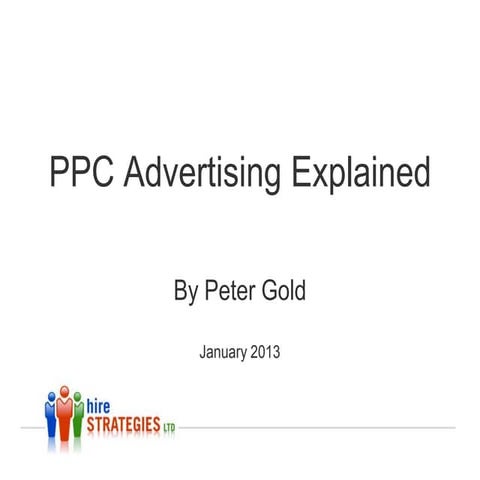 PPC advertising explained jan 2013