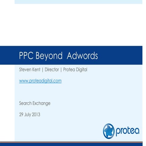 PPC Beyond Adwords