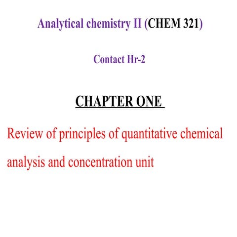 analytical chemistry I power point chem 321.pptx