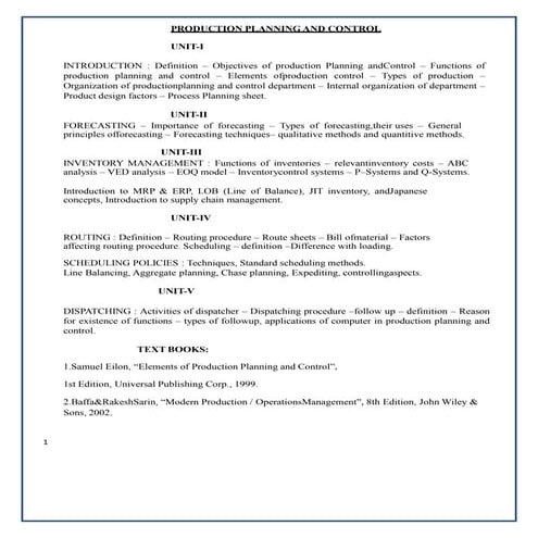 PRODUCTION PLANNING AND CONTROL PPC NOTES.pptx