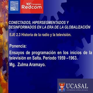 10º Congreso REDCOM