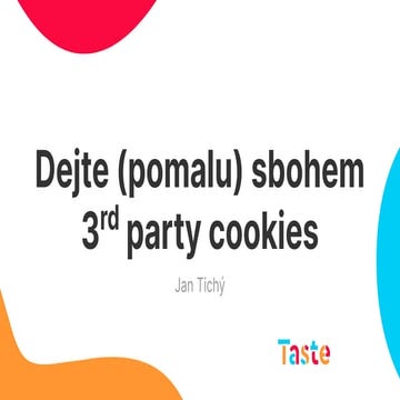 PPC Restart 2024: Jan Tichý - Dejte sbohem 3rd party cookies