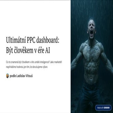 PPC Restart 2025: Ladislav Vitouš - Ultimátní PPC dashboard: Jak ochočit data...