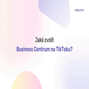 PPC Restart 2025: Vít Janda - TikTok reklama: Co opravdu funguje a jak dosáhn...