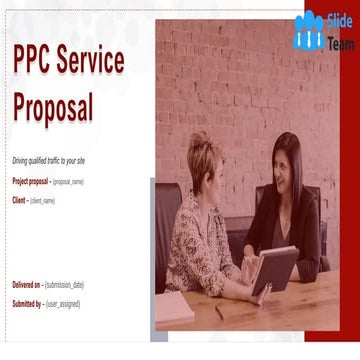 PPC Service Proposal PowerPoint Presentation Slides