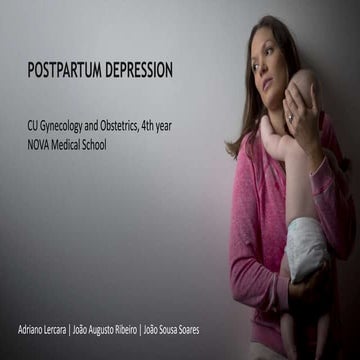 Pospartum depression