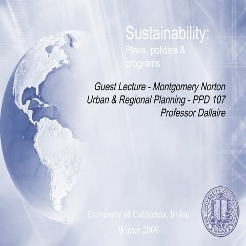 PPD 107 sustainability presentation