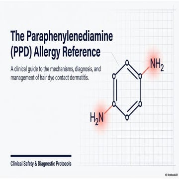 PPD Allergy: A Clinical Dossier on Diagnosis & Management | PPTX